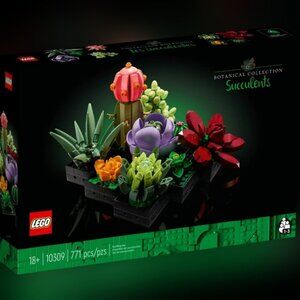 LEGO Botanical Collection Vibrant Succulents Set